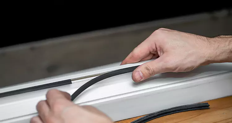 Garage Door Bottom Seal Repair in Brent, FL