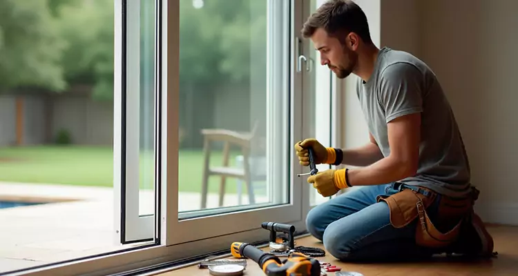Squeaky Sliding Patio Doors in Brent, FL