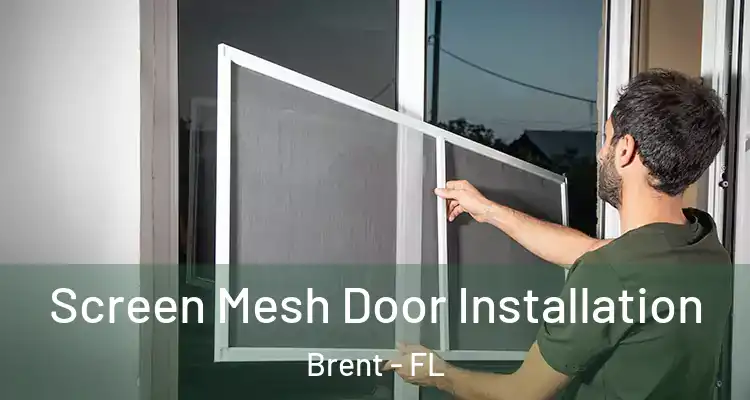  Screen Mesh Door Installation Brent - FL